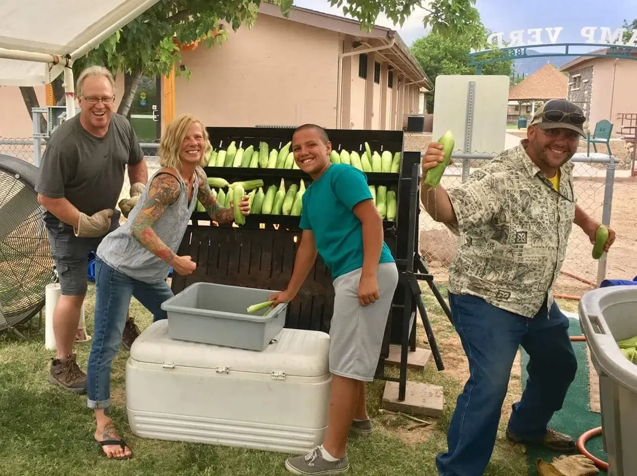 Corn for sale Corn Fest Camp Verde