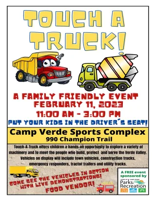 Touch A Truck Flyer Touch A Truck Flyer